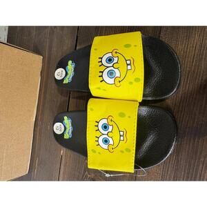 Spongebob Sandal Slides Size 12T